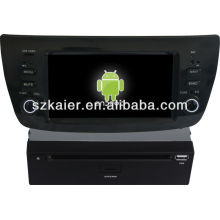 Android System Auto DVD-Player für Fiat Doblo mit GPS, Bluetooth, 3G, iPod, Spiele, Dual Zone, Lenkradsteuerung